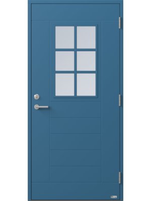 F�rgbyte  Bl� (RAL 5007)