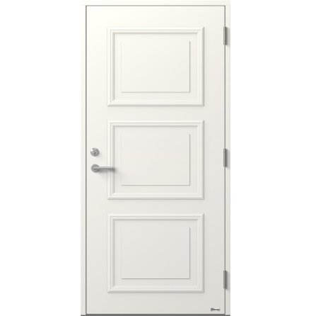 Ytterdörr BOR Solen 833 Tät Vit