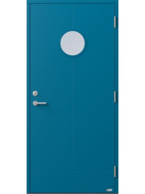 F�rgbyte  Bl� (RAL 5007)