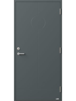 F�rgbyte  M�rkgr� (RAL 7012)