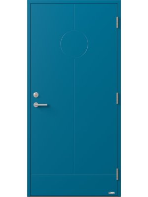 F�rgbyte  Bl� (RAL 5007)