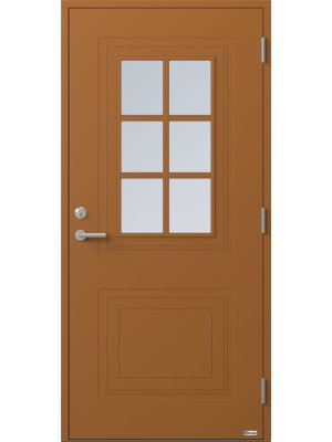 F�rgbyte  Ockra-brun (RAL 8001)