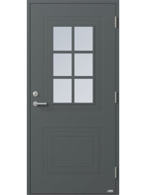 F�rgbyte  M�rkgr� (RAL 7012)