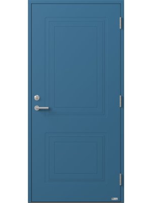 F�rgbyte  Bl� (RAL 5007)