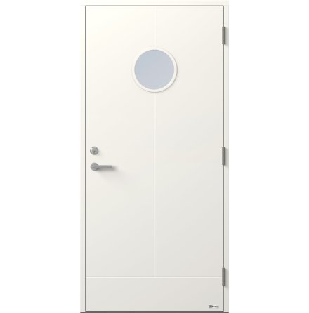 Ytterdörr BOR Björnen 848G Klarglas Vit