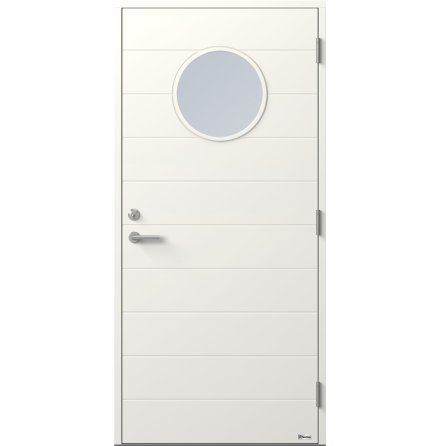 Ytterdörr BOR Väduren 872G Klarglas Vit