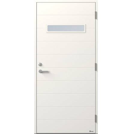 Ytterdörr BOR Örnen 899G Klarglas Vit