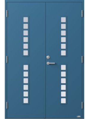 F�rgbyte  Bl� (RAL 5007)