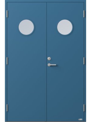 F�rgbyte  Bl� (RAL 5007)