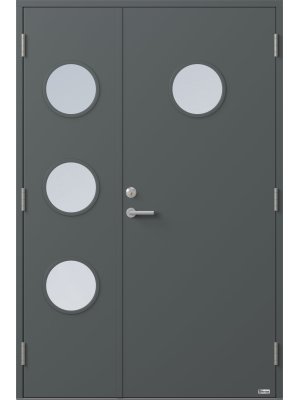 F�rgbyte  M�rkgr� (RAL 7012)