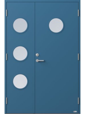 F�rgbyte  Bl� (RAL 5007)