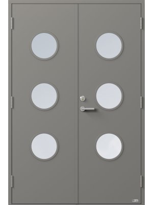 F�rgbyte  M�rk silvermetallic (RAL 9007)