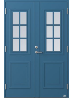 F�rgbyte  Bl� (RAL 5007)