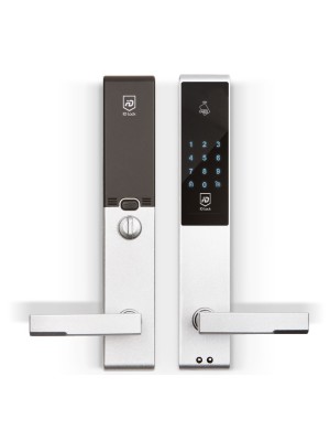 Elektroniskt d�rrl�s - ID Lock 150 Silver (NCS S 3502-B) Omonterad