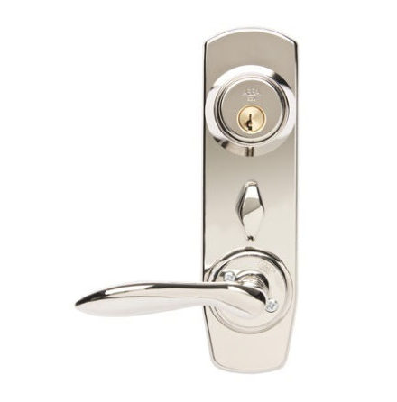 komplett handtagspaket ASSA ENTRÉ 1956 D12-B1 NICKEL