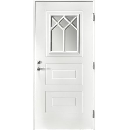 Ytterdörr Br. Johansson SY112 Klarglas Vit