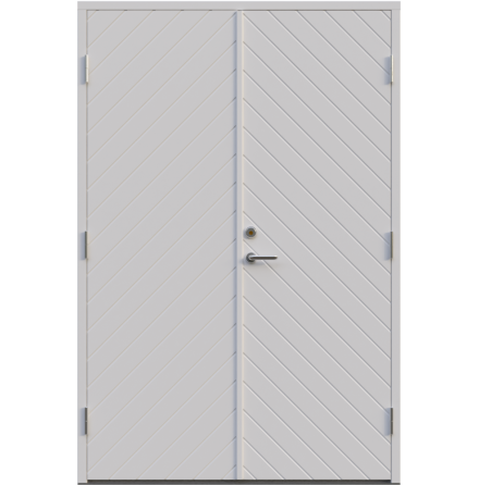 Parytterdörr Leksandsdörren Djura Tät Vit