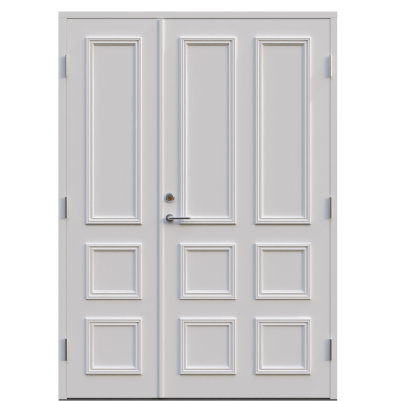 Parytterdörr Leksandsdörren Glasmästeri Tät Vit