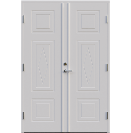 Parytterdörr Leksandsdörren Kullsbjörken Tät Vit