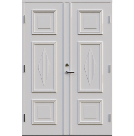 Parytterdörr Leksandsdörren Lisselby Tät Vit