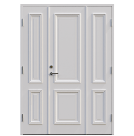 Parytterdörr Leksandsdörren Norsbro Tät Vit