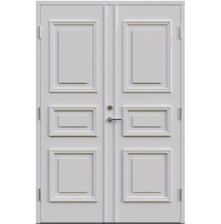 Parytterdörr Leksandsdörren Rönnäs Tät Vit