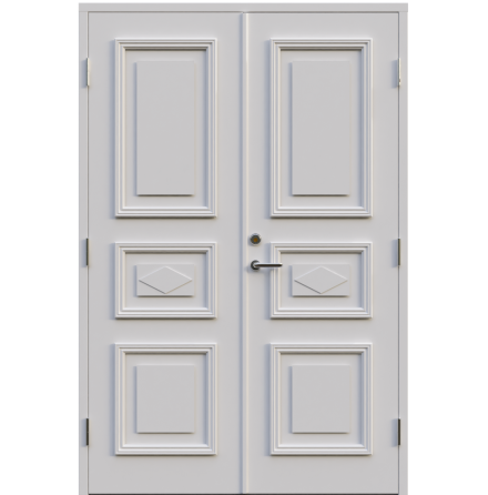 Parytterdörr Leksandsdörren Siljansnäs Tät Vit