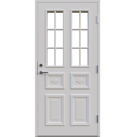 Ytterd�rr Leksandsd�rren Edshult Klarglas Vit