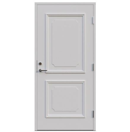 Ytterdörr Leksandsdörren Hjortnäs Tät Vit