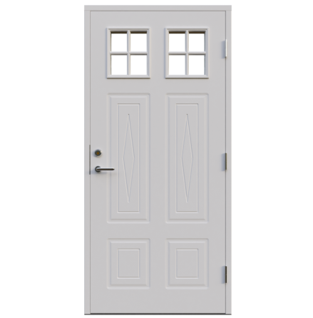 Ytterd�rr Leksandsd�rren Kullsbj�rken Klarglas Vit