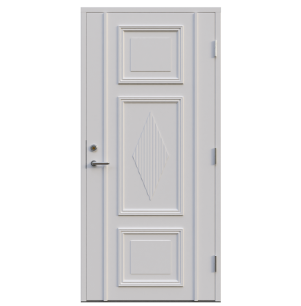 Ytterdörr Leksandsdörren Lisselby Tät Vit