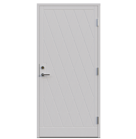 Ytterdörr Leksandsdörren Ljusbodarna Tät Vit