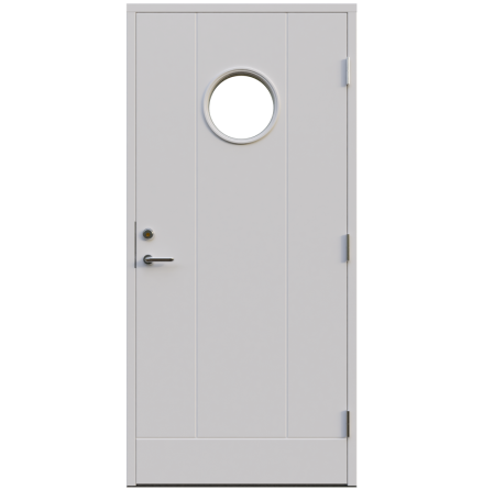 Ytterd�rr Leksandsd�rren Lycka Klarglas Vit