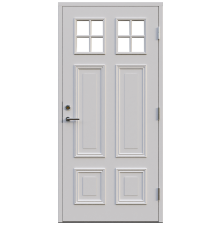 Ytterdörr Leksandsdörren Skeberg Klarglas Vit