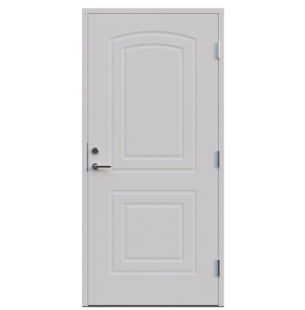 Ytterdörr Leksandsdörren Västanvik Tät Vit