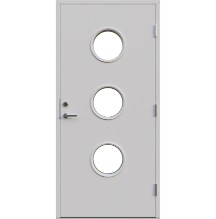 Ytterd�rr Leksandsd�rren H�stberg Klarglas Vit