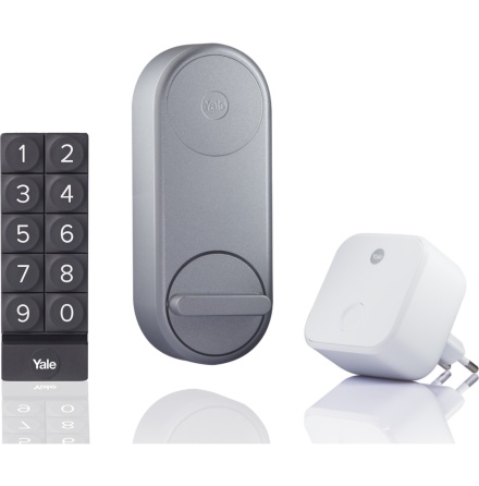 Elektroniskt dörrlås Yale Linus Family Silver