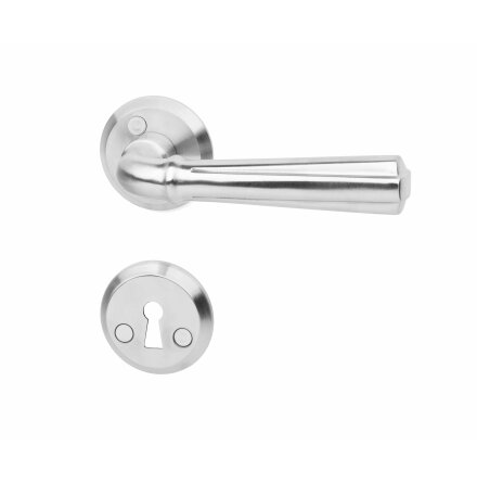 DÖRRHANDTAG ORLANDO INKL. NYCKELSKYLT ROSTFRI