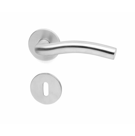 Dörrhandtag A13132-19 INKL. NYCKELSKYLT ROSTFRI