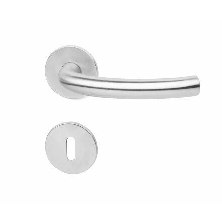 Dörrhandtag A13182-19 INKL. NYCKELSKYLT ROSTFRI