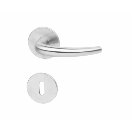 Dörrhandtag A13408 COUPÉ INKL. NYCKELSKYLT ROSTFRI