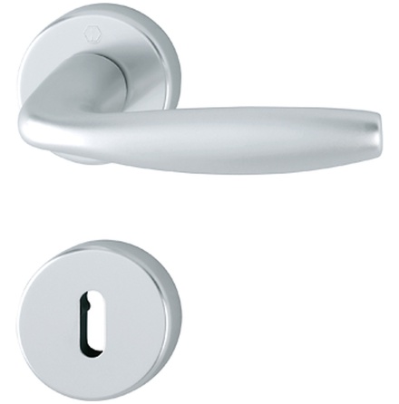 INNERDÖRRHANDTAG NEW YORK SWEDOOR INKL NYCKELSKYLT SILVER