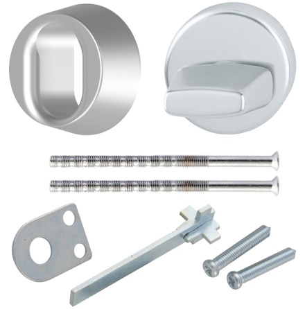 BEHÖRSATS HOPPE OVAL CYL ALU F1 16-21MM