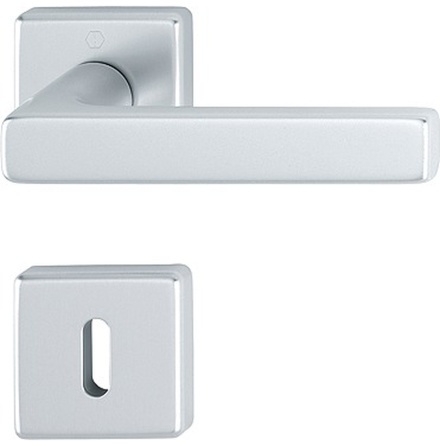 INNERDÖRRHANDTAG DALLAS SWEDOOR INKL NYCKELSKYLT SILVER