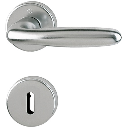 INNERDÖRRHANDTAG VERONA HOPPE INKL NKL SKYLT ALU F9 37-40MM