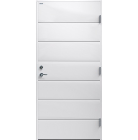 Ytterdörr Diplomat Bella Tät vit