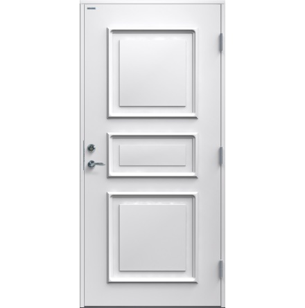 Ytterdörr Diplomat Elvira Tät vit