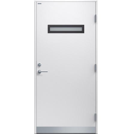 Ytterdörr Diplomat Fanny Extreme Klarglas vit