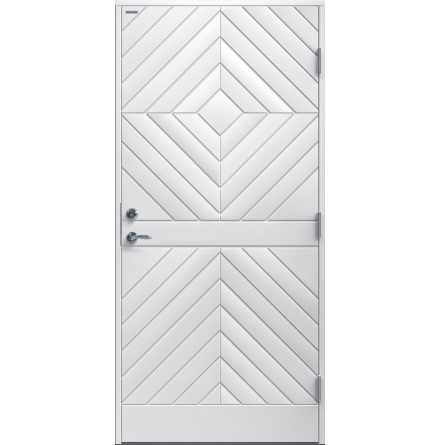 Ytterdörr Diplomat Karin Tät vit