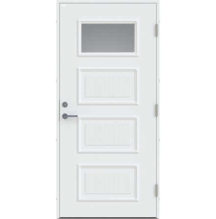 Ytterd�rr Diplomat Signe Klarglas vit